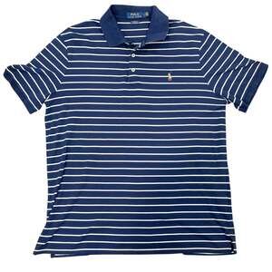 Polo Ralph Lauren Classic Fit Striped Soft Cotton Polo Shirt Men’s Sz Large